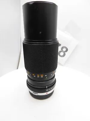 [EXC-] OLYMPUS OM-SYSTEM 100-200MM F/5 S ZUIKO AUTO-ZOOM LENS + Caps Clean 200mm • £22.50