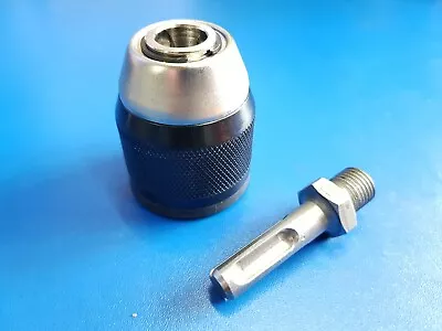 Keyless Drill Chuck Adapter + SDS Adapter Makita Bosch 13mm 1/2  X 20 UNF  • £16.49