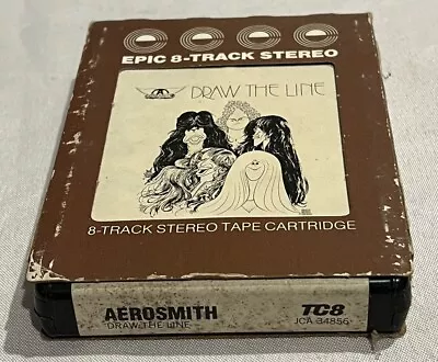 Aerosmith - Draw The Line - 8 Track Tape - Columbia - 1977 • $4.99