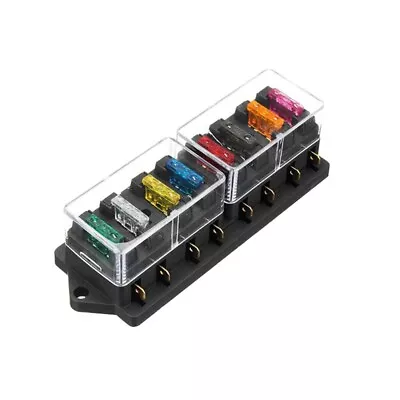 8-Way Car Medium Insert Fuse Box Multi-Way Insurance Box Mp M5A29521 • $28.99