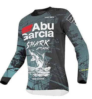 Fishing Shirt Long Sleeve Pro Outdoor Breathable Dye Sublimated #3Shark • $36.95