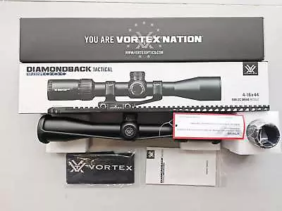 Vortex Diamondback 4-16x44 FFP EBR-2C MRAD Reticle Riflescope DBK-10027 • $259