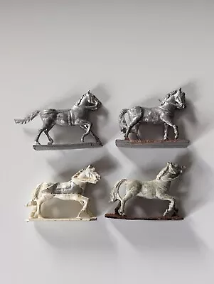 Horse Miniature Metal Figures X 4 • £9.95