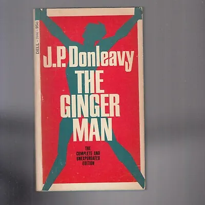 The Ginger Man By J.P. Donleavy 1969 Dell 2886 1st Pr. • £10.75