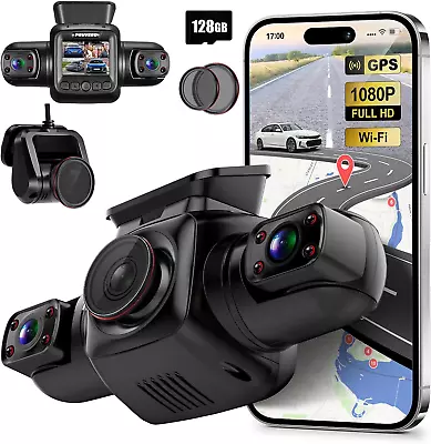 Dash Cam 4 Channel Camera FHD 1080Px4 Front Left Right And Rear Front And Rea • $270.99