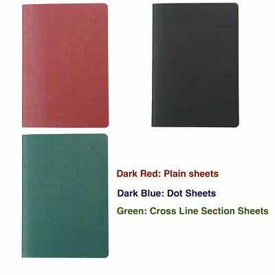 MUJI MoMA Mini Notebook Passport-size Minimal Designed 3 Patterns And Colors • $9.49