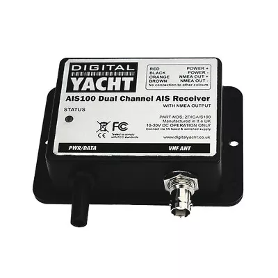 Digital Yacht AIS100 Marine Boat Dual Channel AIS Receiver With NMEA Output • $266.78