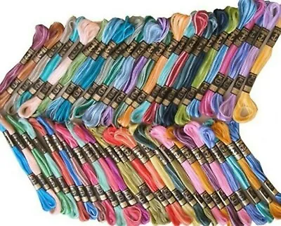 £6.99 • Buy 25 ANCHOR DOUBLE SHADED CROSS STITCH SKEINS, 25 Different Colours 