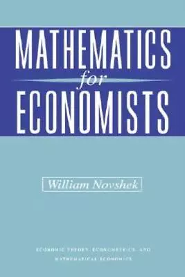 Mathematics For Economists • $215.65