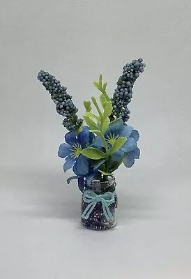 Miniature Dollhouse Flower Arrangement For 1:6 Scale Decor • $6.95