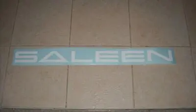 SALEEN Window Vinyl Windshield Banner Sticker Mustang Cobra *many Colors*  79-22 • $23.99