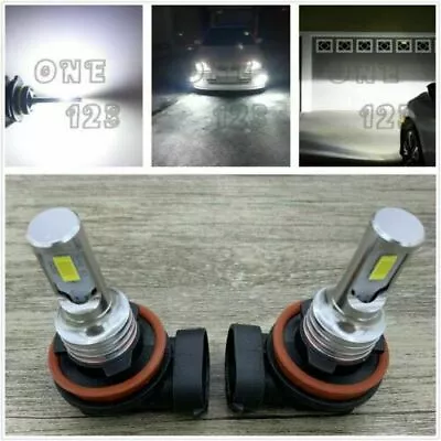 CSP LED Bulbs Headlight H8 H9 H11 7000LM 6000K Super Bright White Kit Low Beam • $13.99