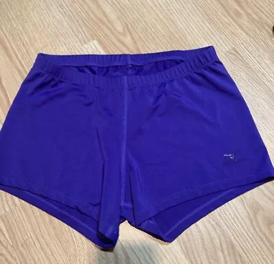 Mizuno Purple Spandex Shorts Large • $9.99