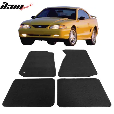 Fits 94-98 Ford Mustang 2Dr OE Factory Fitment Car Floor Mats Front & Rear Nylon • $45.99