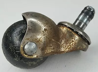 $1.99 • Buy Vintage Copper Tone Ball Caster Wheels Mounting Stem
