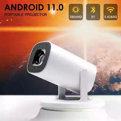 4K Mini Proyector Para Moviles Celular 3D Wifi Bluetooth Android Y Ios Iphone US • $88.99