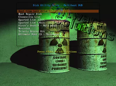 Hiren's Bootable CD 15.2 Repair Tools Recovery Virus Removal - Mulitboot DVD • $15.95