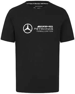 Mercedes-AMG Petronas F1 Team Men's Large Logo T-Shirt - Black • $45