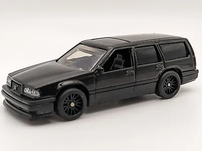 Hot Wheels CUSTOM Volvo 850 Estate Wagon Wheel Swap Real Rubber Tires Riders • $5.99