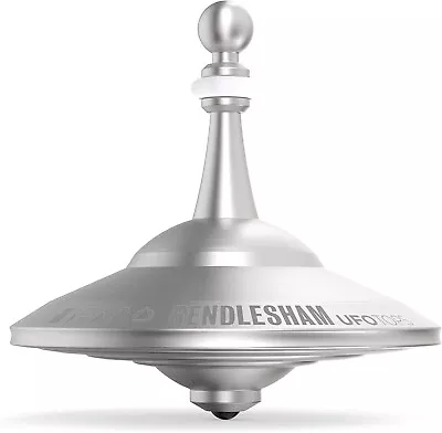 UFO Tops - Rendlesham | Metal Spinning Top | Color: Cosmic Silver • $14.99