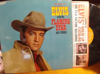 Vintage 1969 Elvis Presley  Flaming Star  Vinyl Album LP On RCA Records • $15