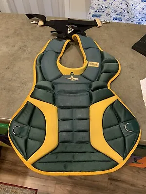 Vtg All-Star Two-Tone Catchers Chest Protector Ultra Cool Made In Taiwan • $39.90