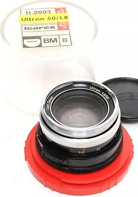 Zeiss Icarex BM Ultron 1.8/50mm Lens Needs Cleaning • $524.47