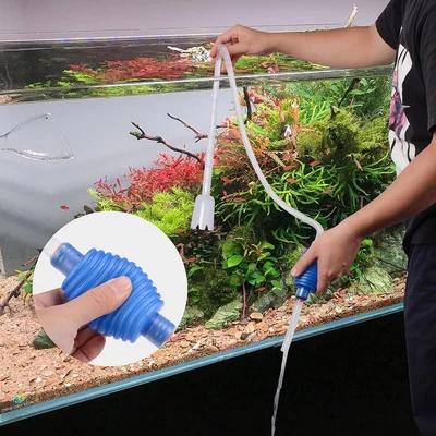 $9.89 • Buy Aquarium Gravel Cleaner Fish Tank Vacuum Sand Cleaner Water Changer Pump Filter