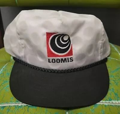 LOOMIS Cap Trucker Hat Snapback Baseball Vintage Big Rope Nissun • $14.99