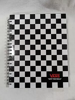 Vans Family Exclusive Vans  Off The Wall  Checkerboard Notebook VN0A4UFUN0A -NEW • $14.99