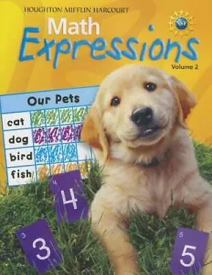 Math Expressions: Student Activity Book Softcover Volume 2 Level K 2009 - GOOD • $4.19