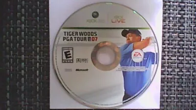 Tiger Woods PGA Tour 07 (Microsoft Xbox 360 2006) • $4.31