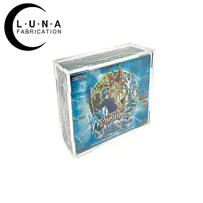 Acrylic Display Case For Yu-Gi-Oh! TCG Booster Box 24 Pack (5-9 Card Packs) • $18.99