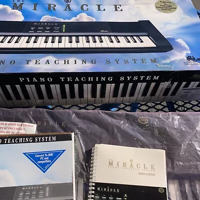 Nintendo Nes MIRACLE PIANO TEACHING SYSTEM Tested Working CIB • $149.99