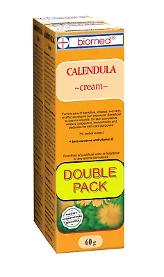 Biomed Calendula Marigold Cream Dry Sensitive Skin Eczema 60g/2x60g/FORTE • £9.99