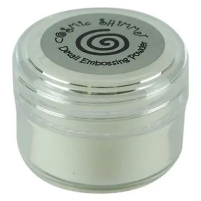 Cosmic Shimmer Detail Embossing Powder Silver Shine 20ml • £4.49