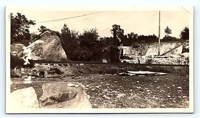 RPPC ROCKLIN CA California ~ QUARRY SCENE RAILROAD Tracks  C1910s  Postcard • $8.48