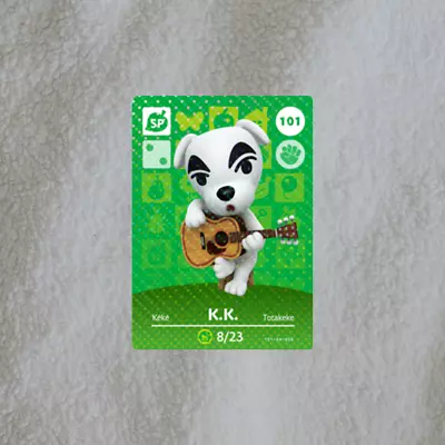 Animal Crossing Amiibo Cards - Series 2 - 101 K.K • $1.50