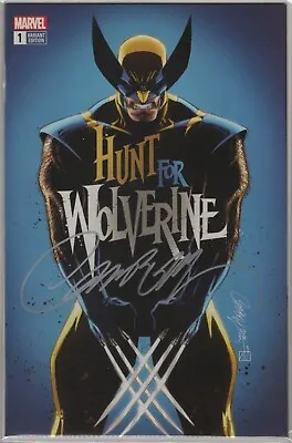 Hunt For Wolverine 1 Signed Coa J Scott Campbell X-Men Marvel 2018 Comic 9.6 9.8 • $80