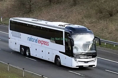 T310 6x4 Coach Photo BV69 KPF National Express [A1M Colton 20.02.24]CS • £1.10