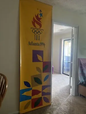 Centennial 1996 Atlanta Olympics Street Banner • $299