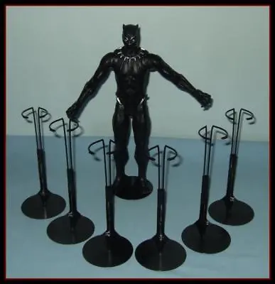 6 BLACK Kaiser Display Stands Fit 12  MARVEL AVENGERS Action Figures Ken Dolls • $26.99