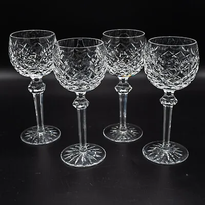 $380 • Buy Waterford Crystal Powerscourt Wine Hock Glasses Set Of 4- 7 3/8  FREE USA SHIP
