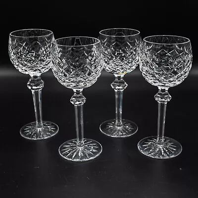 $380 • Buy Waterford Crystal Powerscourt Wine Hock Glasses Set Of 4- 7 3/8  FREE USA SHIP