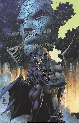 BATMAN & CATWOMAN ~ JIM LEE & ALEX SINCLAIR WONDERCON 2024 11x17 • $39.99