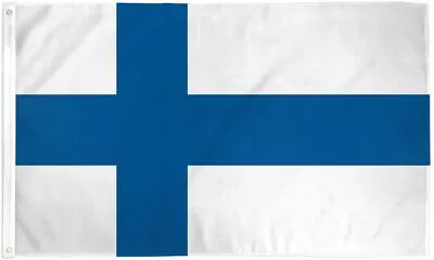  FINLAND  Flag 3x5 Ft Polyester Banner Sign Finnish EU European Union UN • $12.62