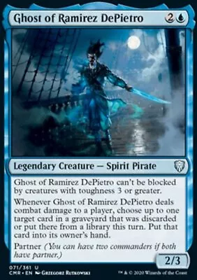 Magic The Gathering MTG Ghost Of Ramirez DePietro (71) Commander Legends   NM • $0.99