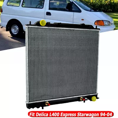 Premium Radiator For Mitsubishi Delica L400 Express Starwagon AT MT 1994-2004 • $119