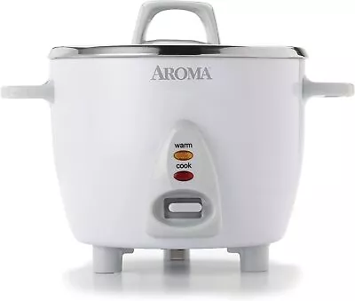 Aroma Select Stainless Rice Cooker & Warmer 14-Cup(cooked) / 3Qt ARC-757SG • $29.99