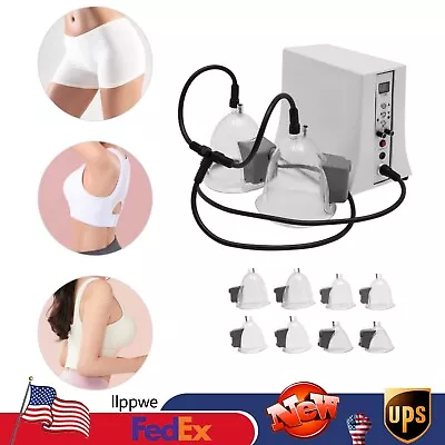 Butt Lift Vacuum Therapy Machine，Breast Enlargement Body Massage Beauty Cupping！ • $71.01